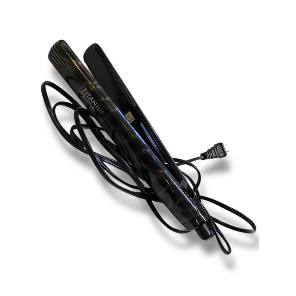 Cricket Professional Styling Flat Iron Hair Titanium Tourmaline 1"‎